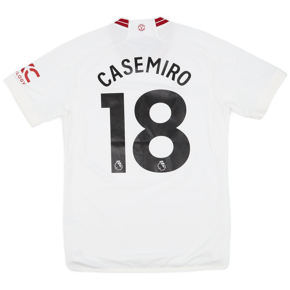 2023-24 Manchester United Third Shirt Casemiro #18 - 10/10 - (M)