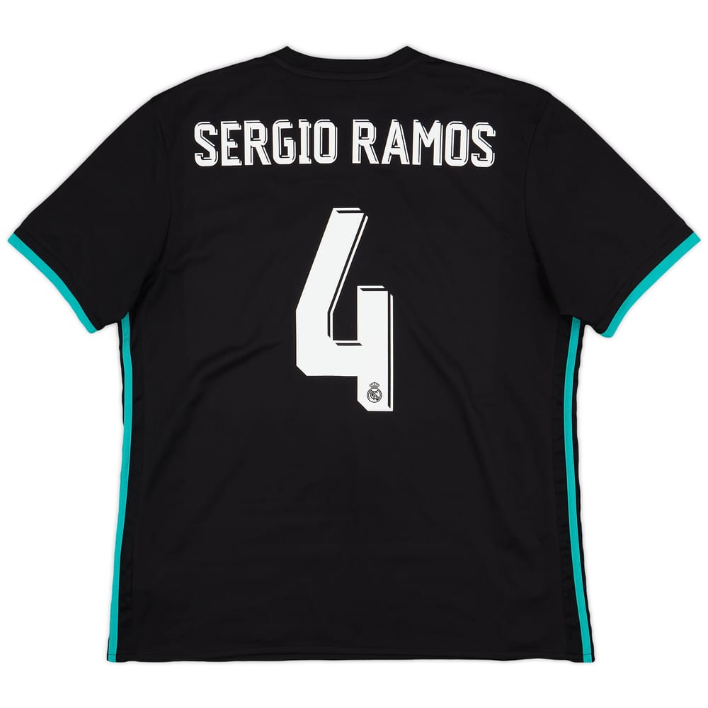 2017-18 Real Madrid Away Shirt Sergio Ramos #4 - 10/10 - (XL)