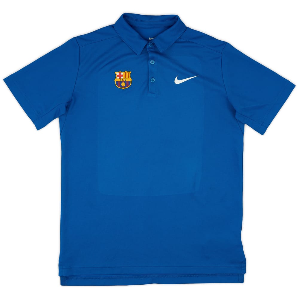 2017-18 Barcelona Nike Polo Shirt - 9/10 - (XL.Boys)