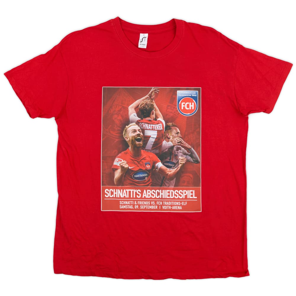 2021 Heidenheim 'Marc Schnatterer Testimonial' Grpahic Tee #7 - 9/10 - (M)