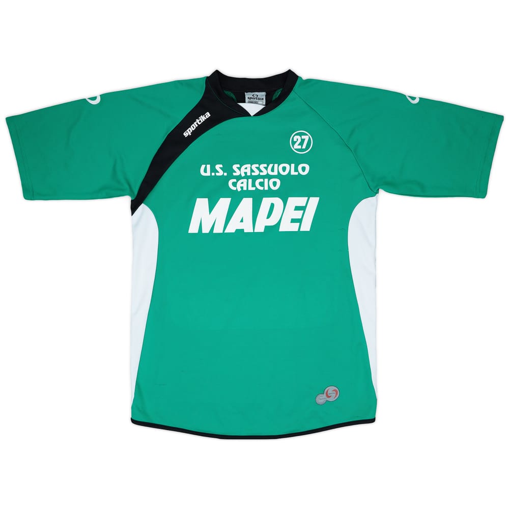 2007-08 Sassuolo Player Issue Sportika Training Shirt #27 - 8/10 - (XXL)