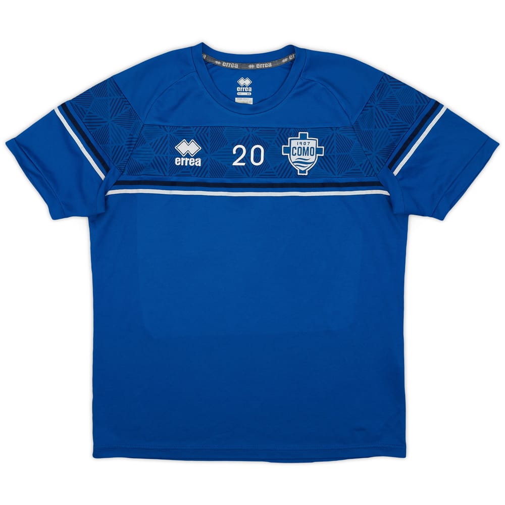 2022-23 Como Errea Player Issue Training Shirt #20 - 8/10 - (XL)