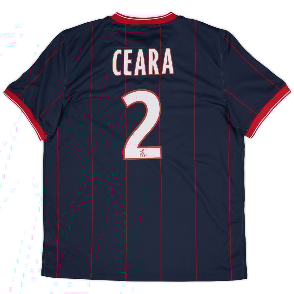 2009-10 Paris Saint-Germain Home Shirt Ceara #2 - 8/10 - (L)