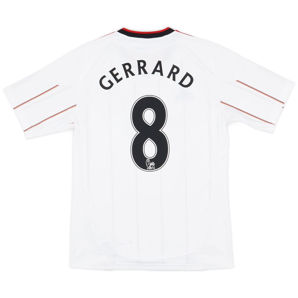 2010-11 Liverpool Away Shirt Gerrard #8 - 8/10 - (S)
