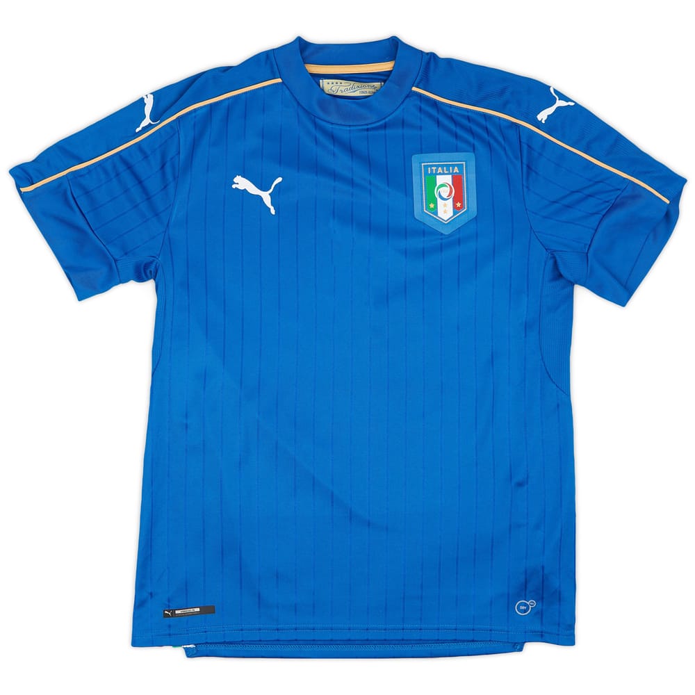 2016-17 Italy Home Shirt  - 8/10 - (S)