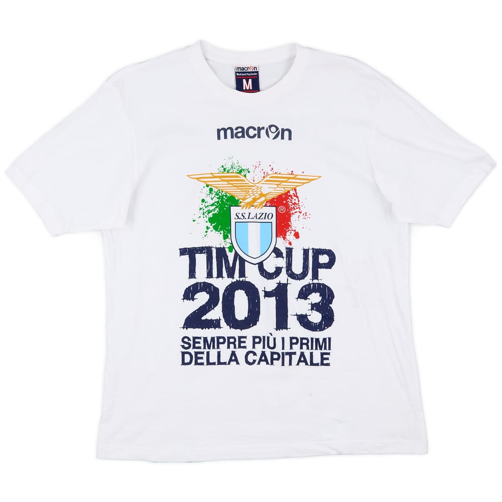 2012-13 Lazio 'TIM Cup 2013' Fan Tee - 6/10 - (M)