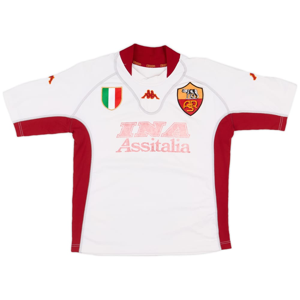 2001-02 Roma Away Shirt - 5/10 - (S)