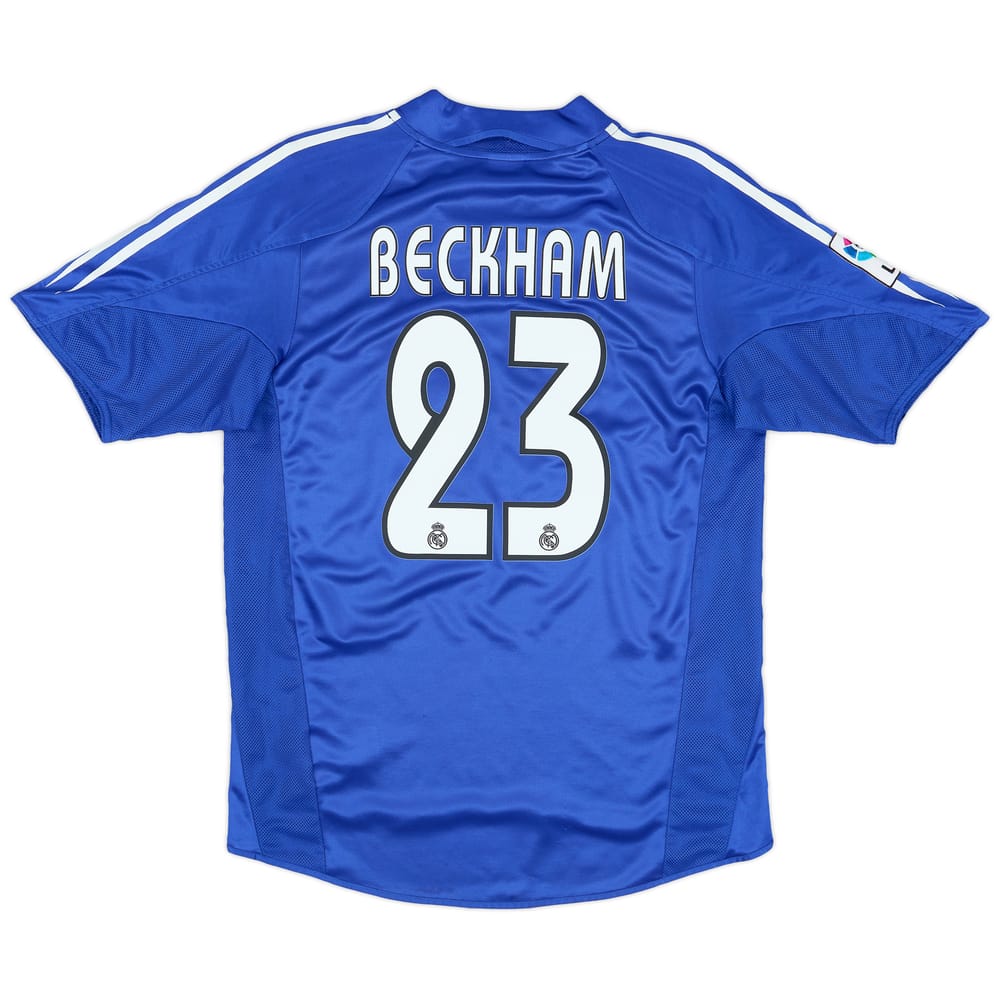 2004-05 Real Madrid Third Shirt Beckham #23 - 9/10 - (S)