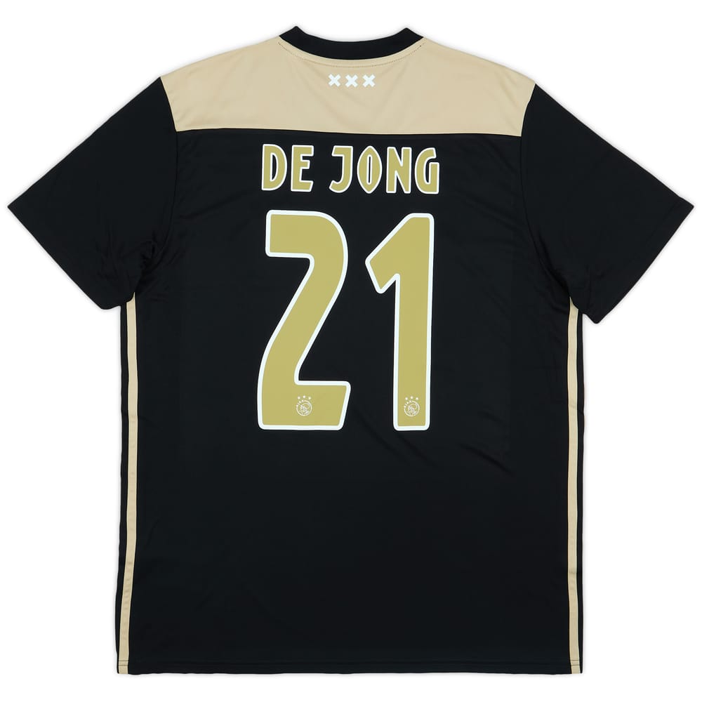 2018-19 Ajax Away Shirt De Jong #21 (L)