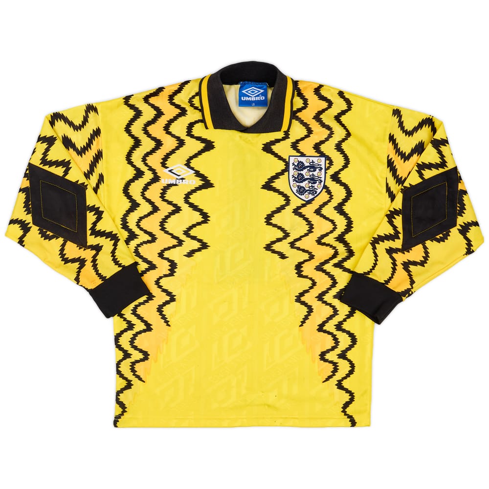 1992-94 England GK Shirt #1 - 6/10 - (L.Boys)