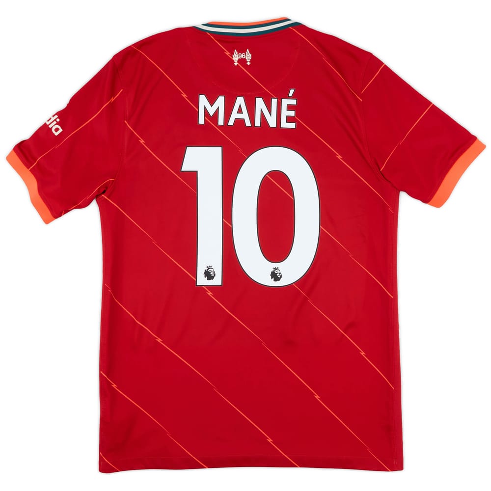 2021-22 Liverpool Home Shirt Mane #10 - 8/10 - (M)