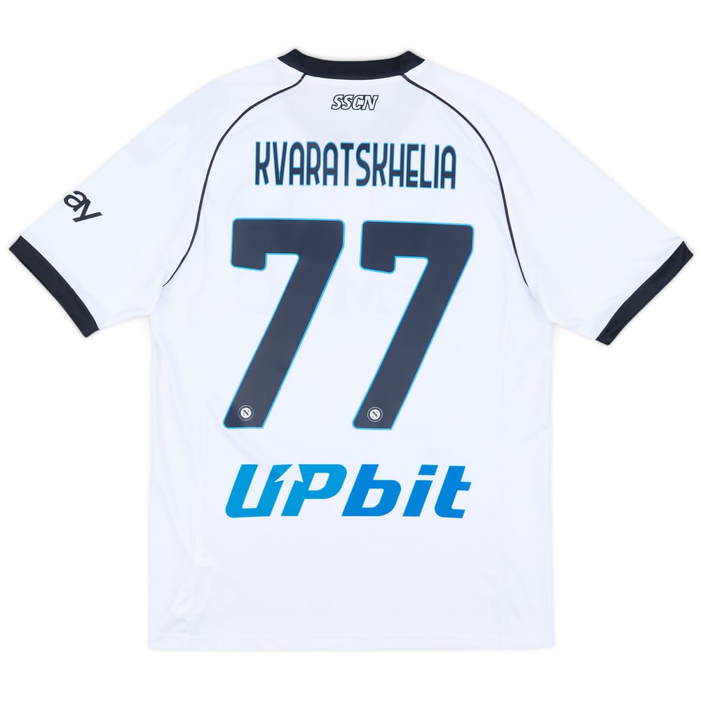 2023-24 Napoli Away Shirt Kvaratskhelia #77