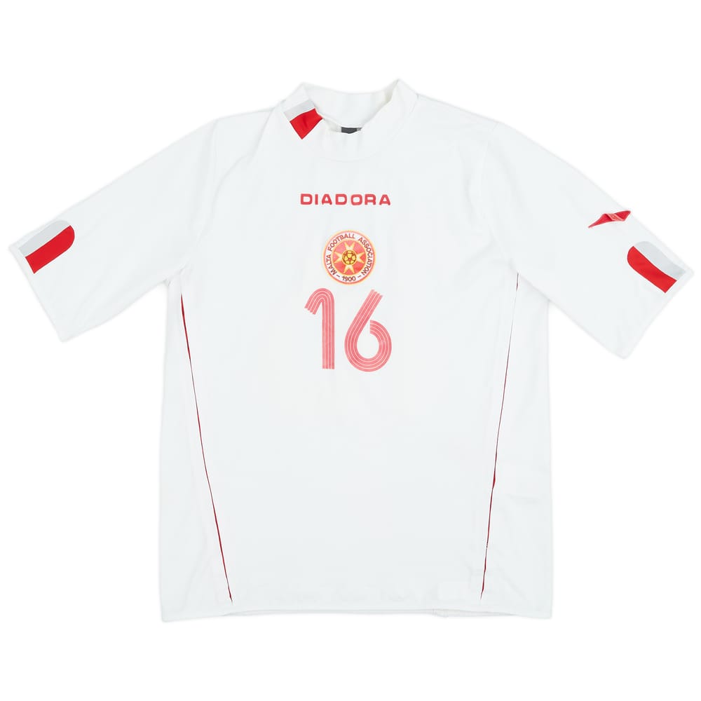 2006-07 Malta Away Shirt #16 - 4/10 - (M)