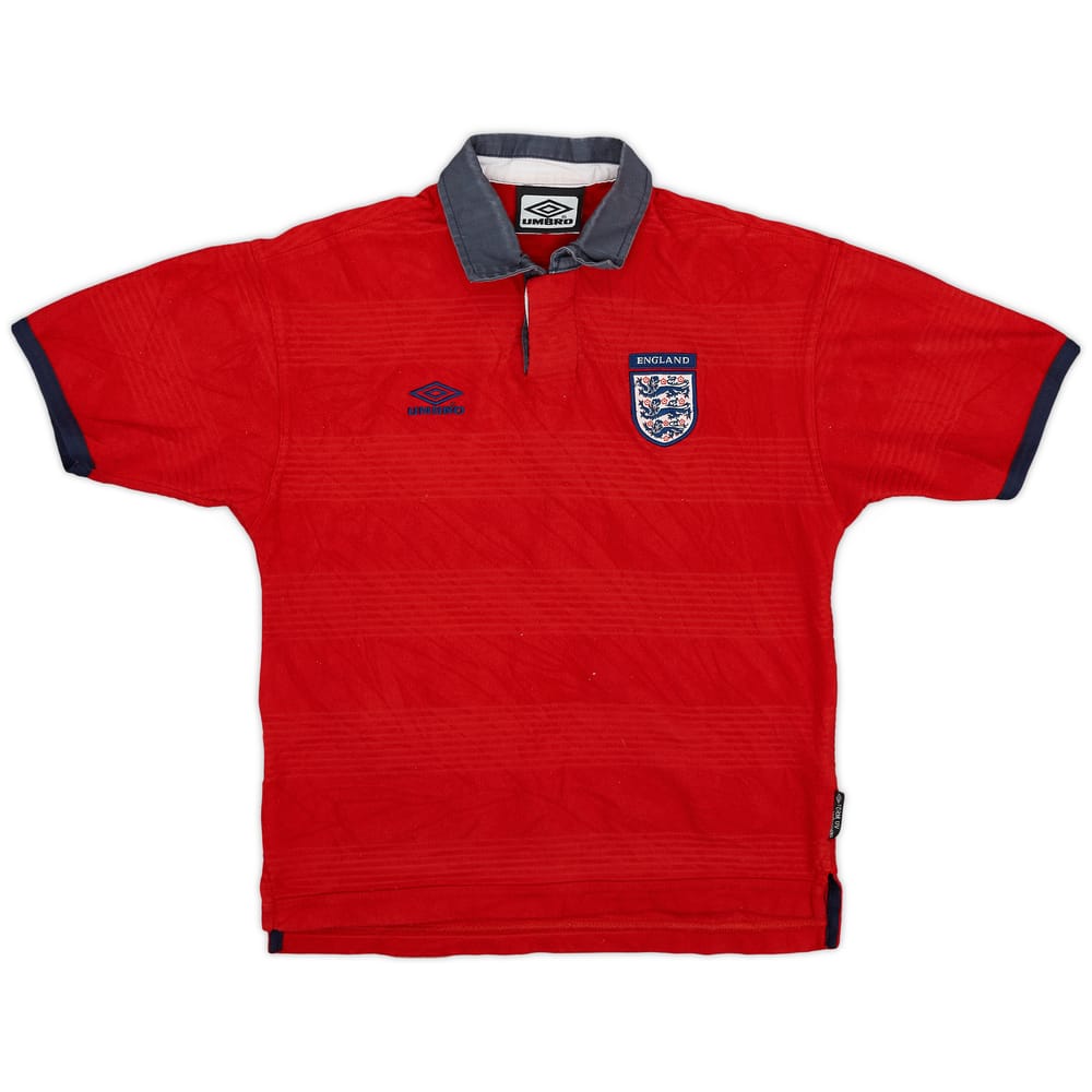 1999-01 England Away Shirt - 8/10 - (M.Boys)