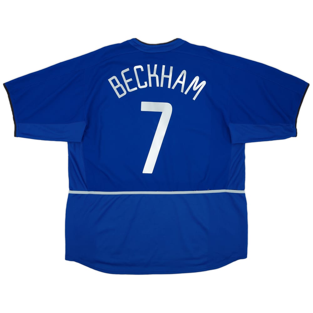 2002-03 Manchester United Third Shirt Beckham #7 - 8/10 - (XXL)