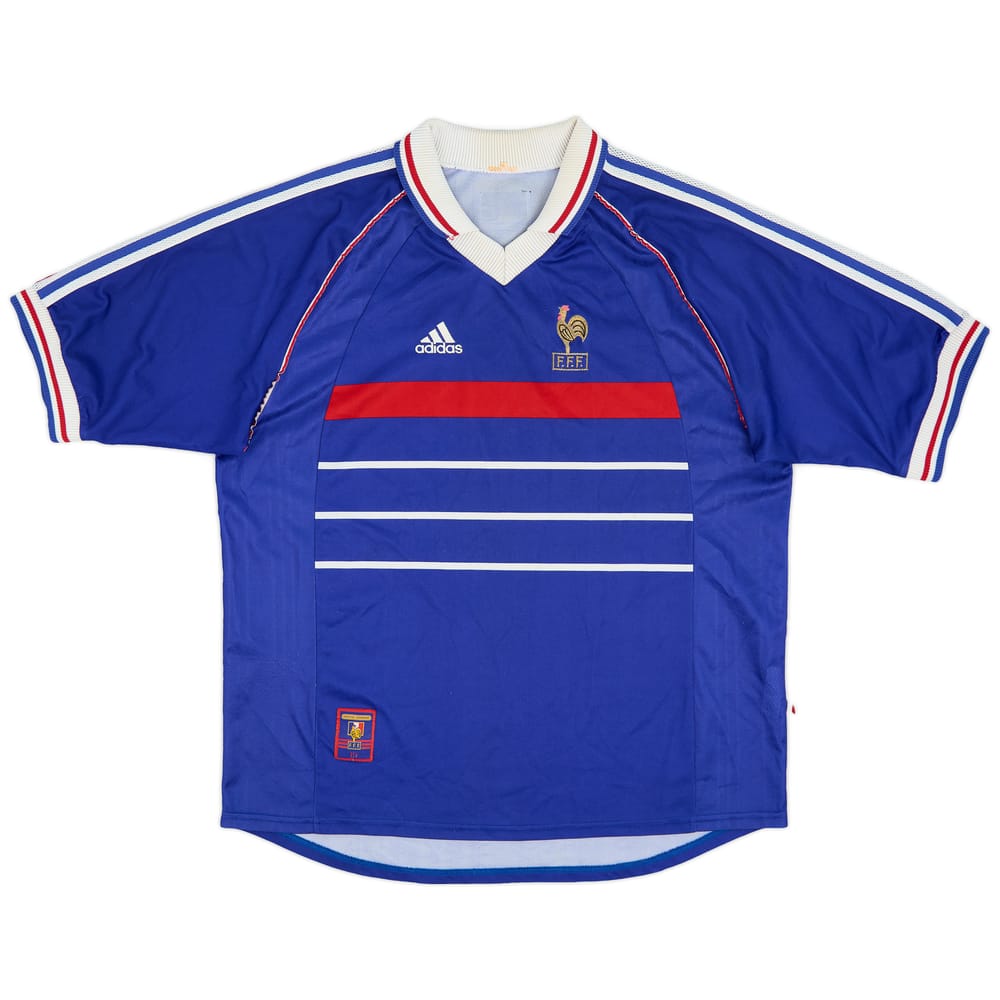 1998-00 France Home Shirt - 5/10 - (XL)