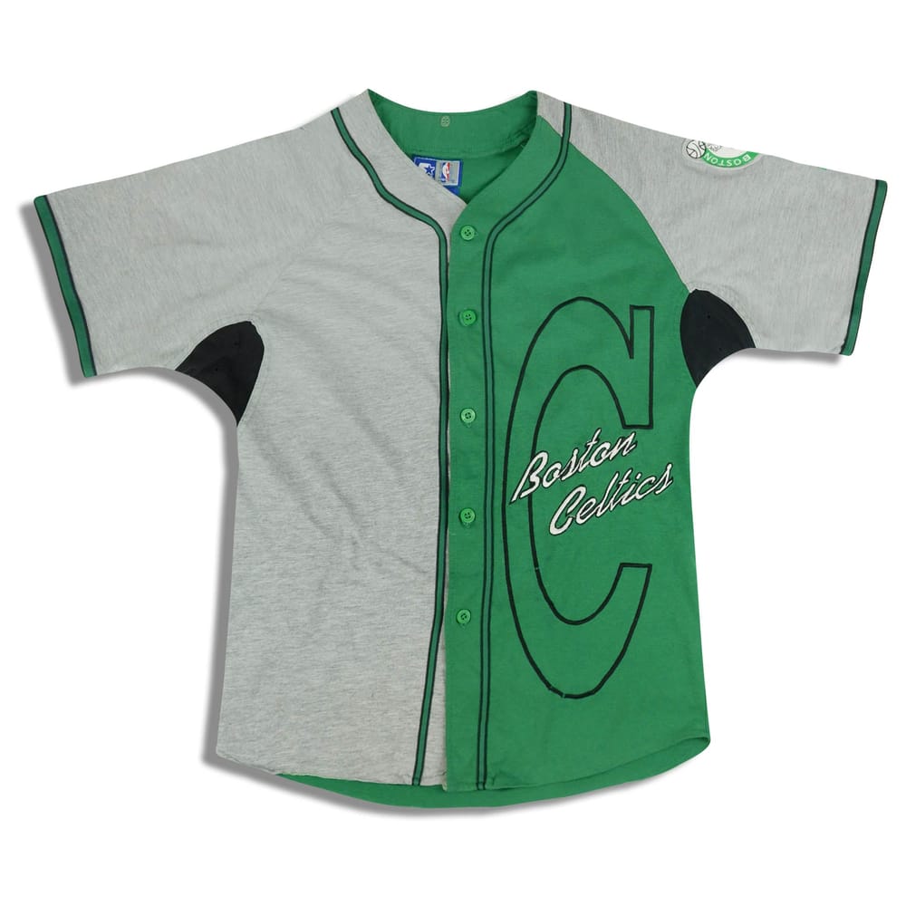 1990s Boston Celtics Starter Baseball Jersey Tee M