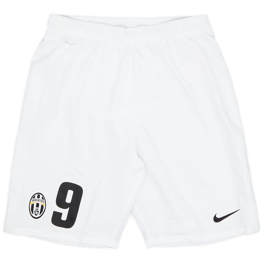 2012-13 Juventus Home Shorts #9 (Vucinic) - 7/10 - (XL.Boys)