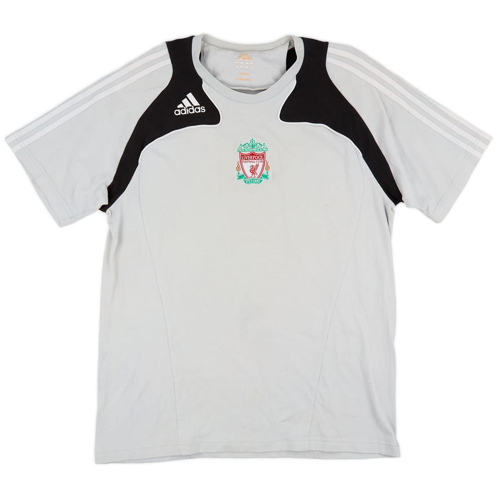 2008-09 Liverpool adidas Training Shirt - 8/10 - (L)