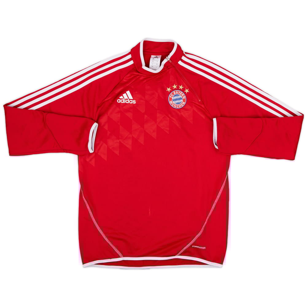 2013-14 Bayern Munich adidas 1/4 Zip Drill Top - 7/10 - (M)