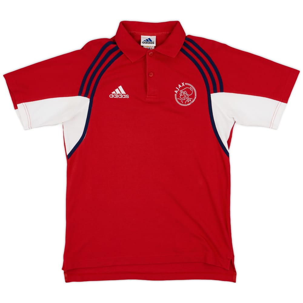 2000-01 Ajax adidas Polo Shirt - 9/10 - (S)