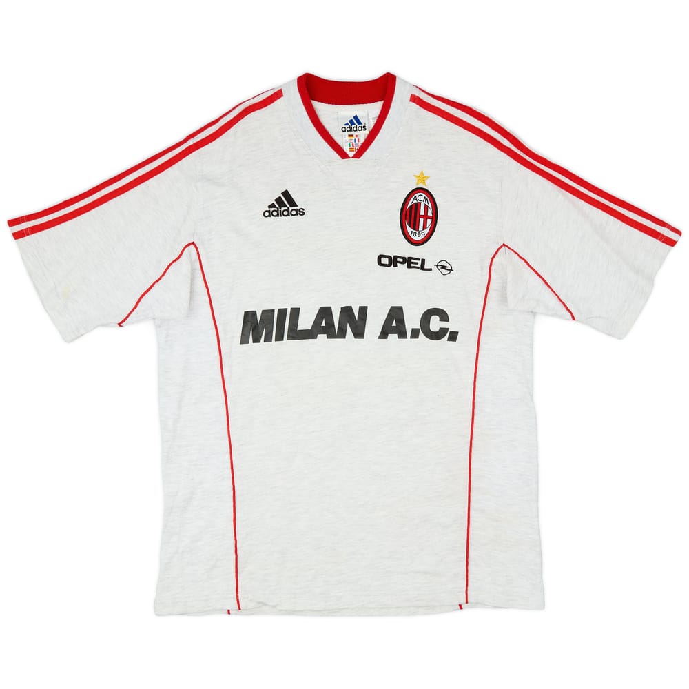 1999-00 AC Milan adidas Training Shirt - 7/10 - (M/L)