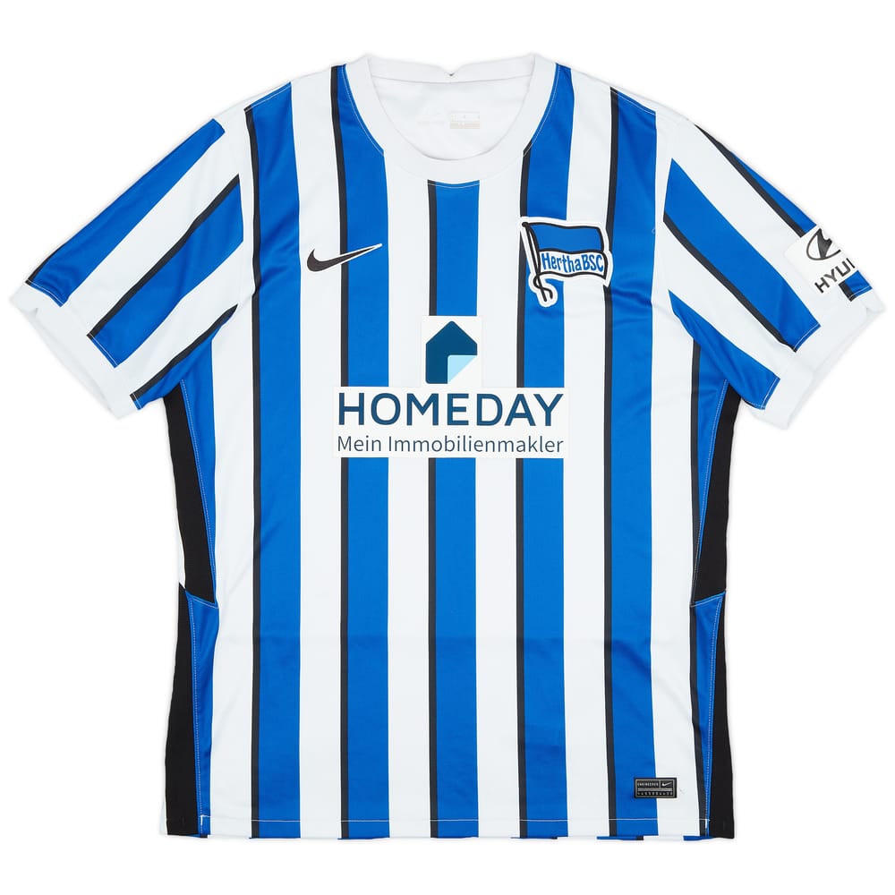 2020-21 Hertha Berlin Home Shirt - 6/10 - (L)