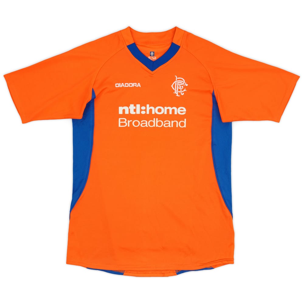 2002-03 Rangers Away Shirt - 8/10 - (XL.Boys)