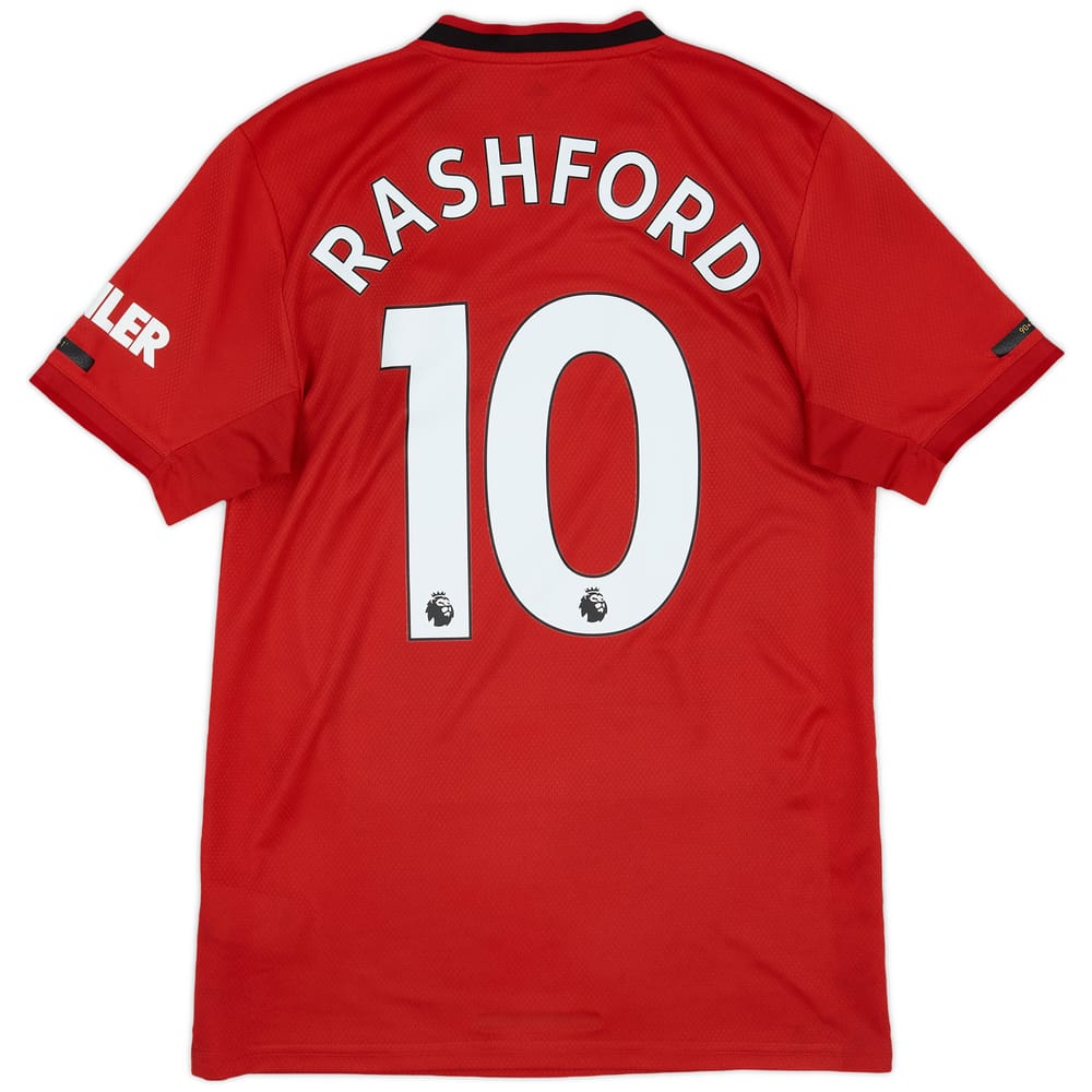2019-20 Manchester United Home Shirt Rashford #10 - 6/10 - (S)