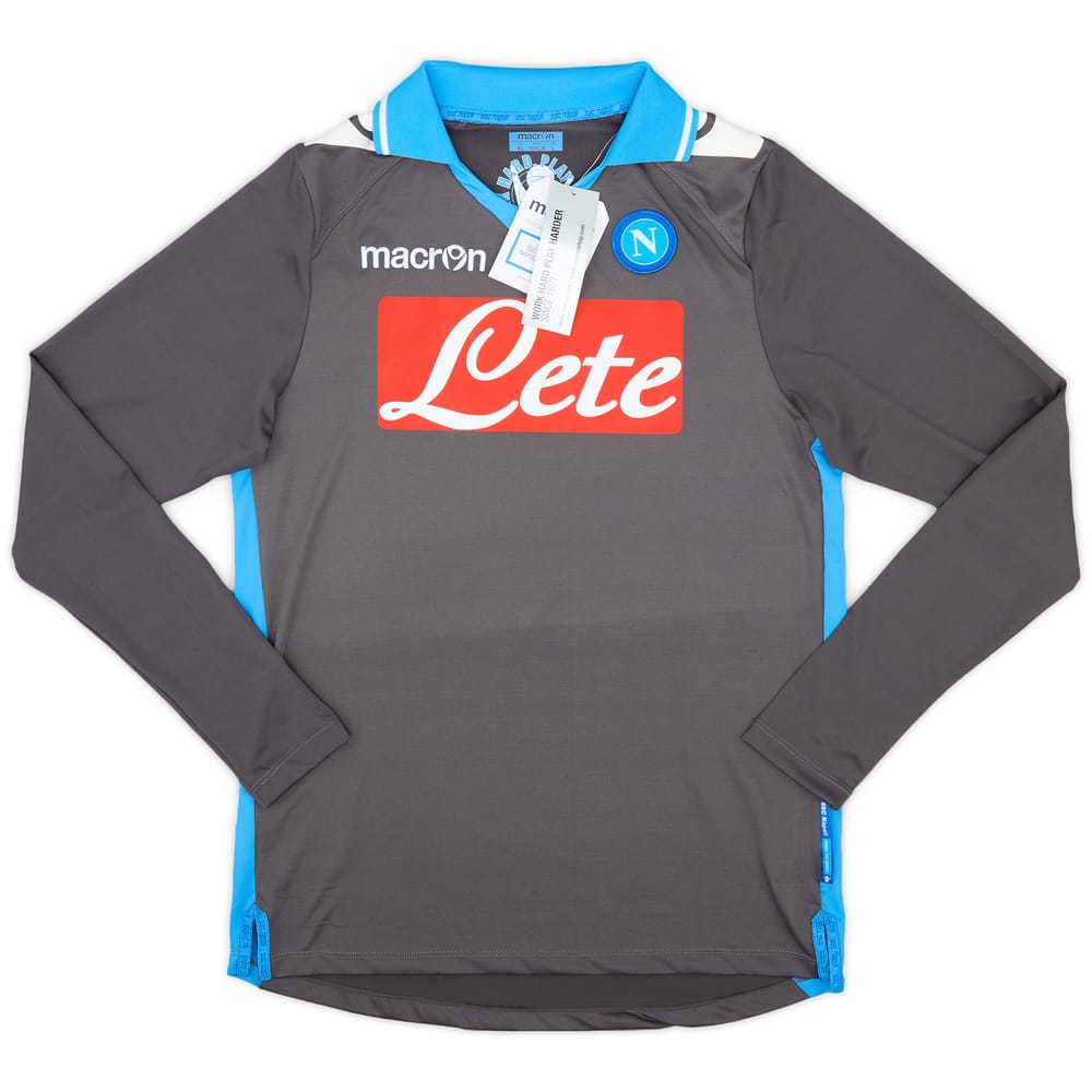 2011-12 Napoli Away L/S Shirt (XL)