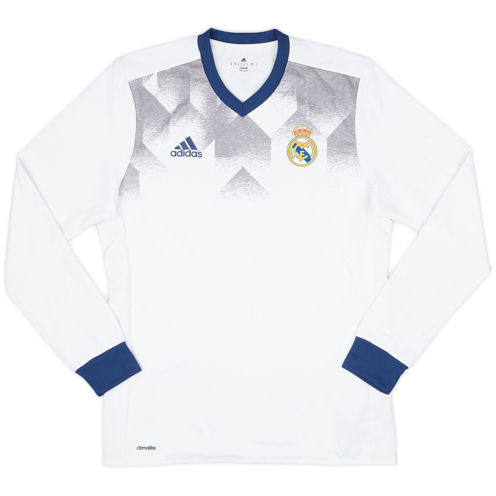 2016-17 Real Madrid adidas Training L/S Shirt - 9/10 - (M)
