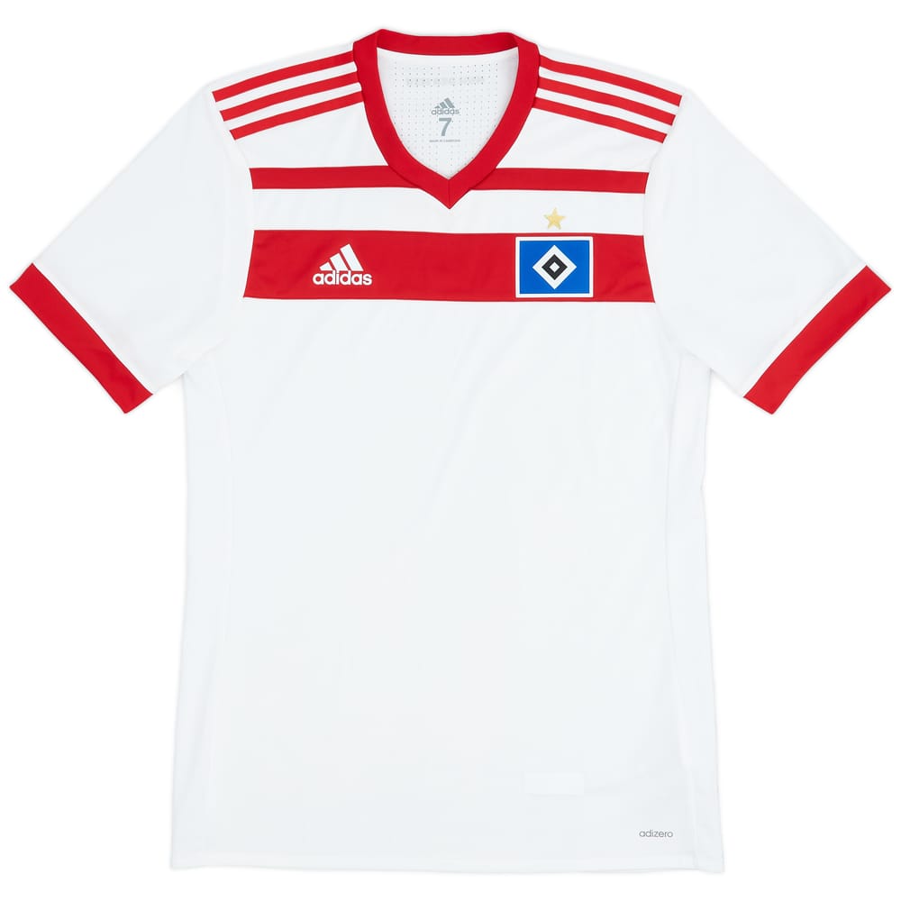 2017-18 Hamburg Player Issue Home Shirt - 9/10 - (M)