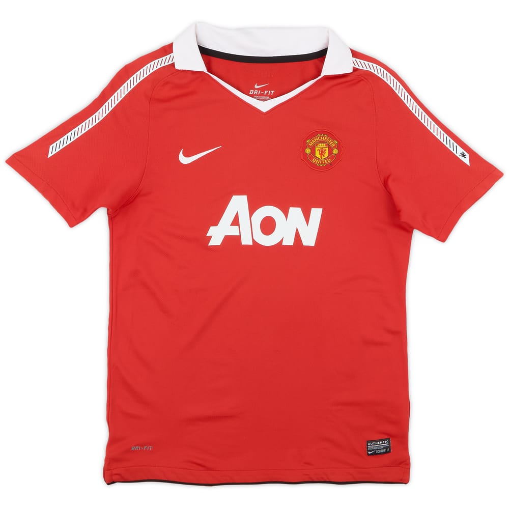 2010-11 Manchester United Home Shirt - 9/10 - (Women's L)