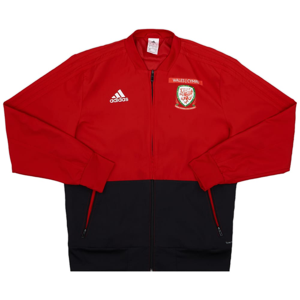 2018-19 Wales adidas Track Jacket - 5/10 - (S)