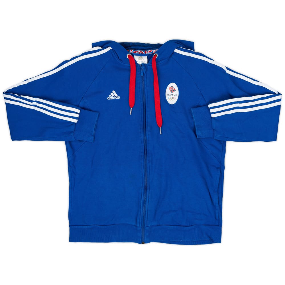 2012 Team GB adidas Zipped Hooded Sweat Top - 9/10 - (M)
