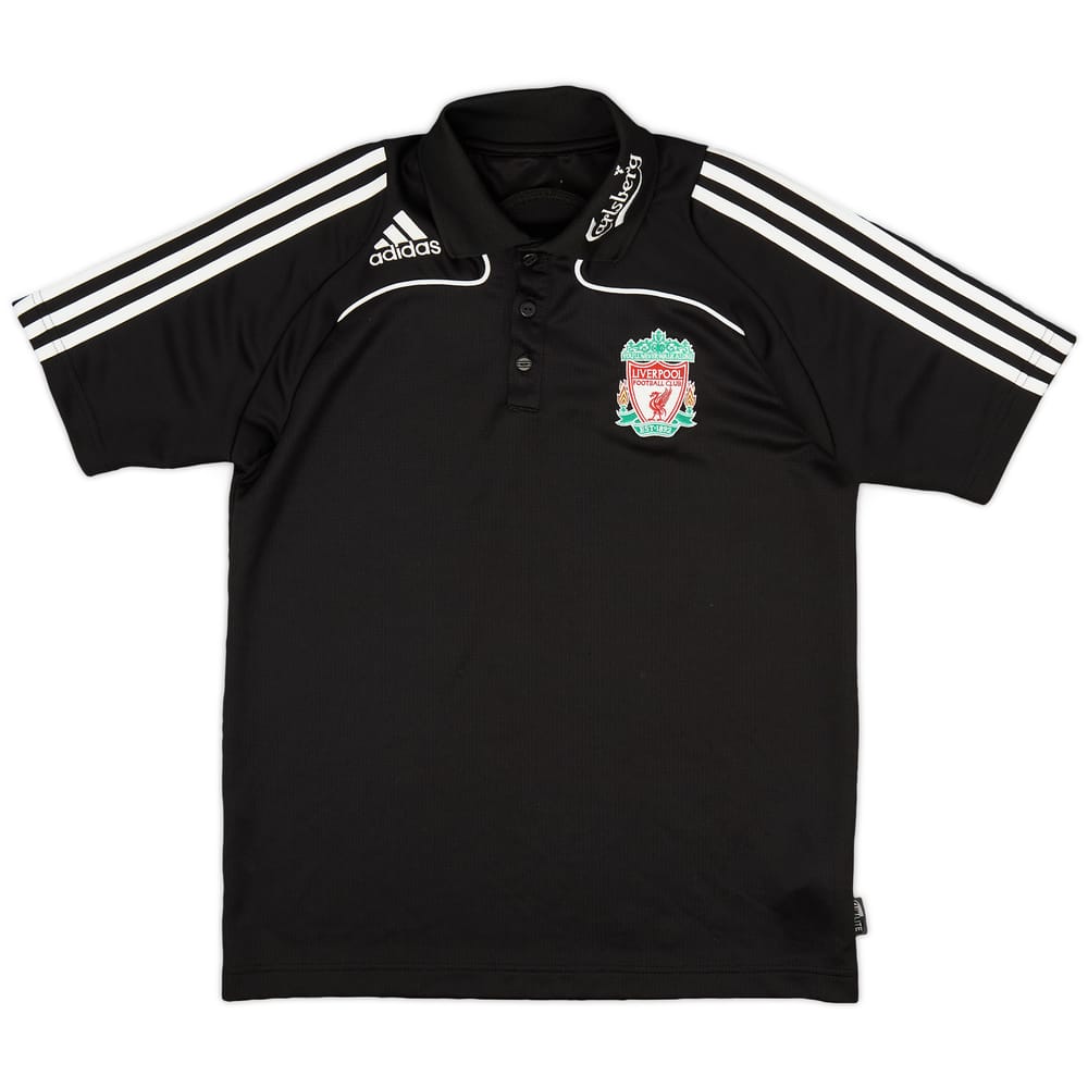 2008-09 Liverpool adidas Polo Shirt - 8/10 - (M)