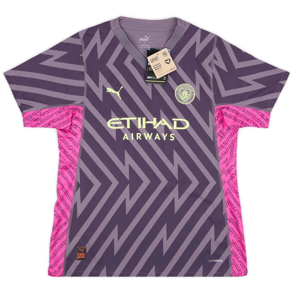 2023-24 Manchester City Women's Player Issue GK Away Shirt