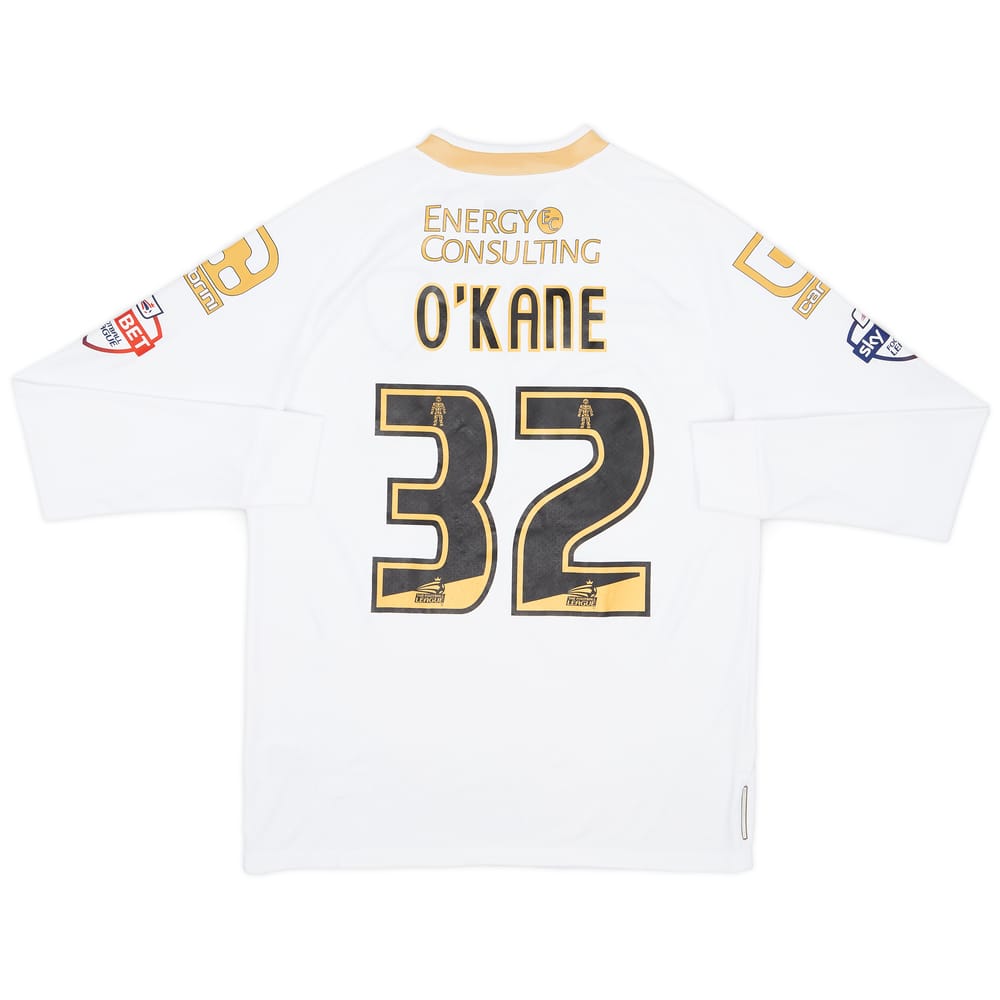 2014-15 Bournemouth Match Issue Away Shirt O'Kane #32