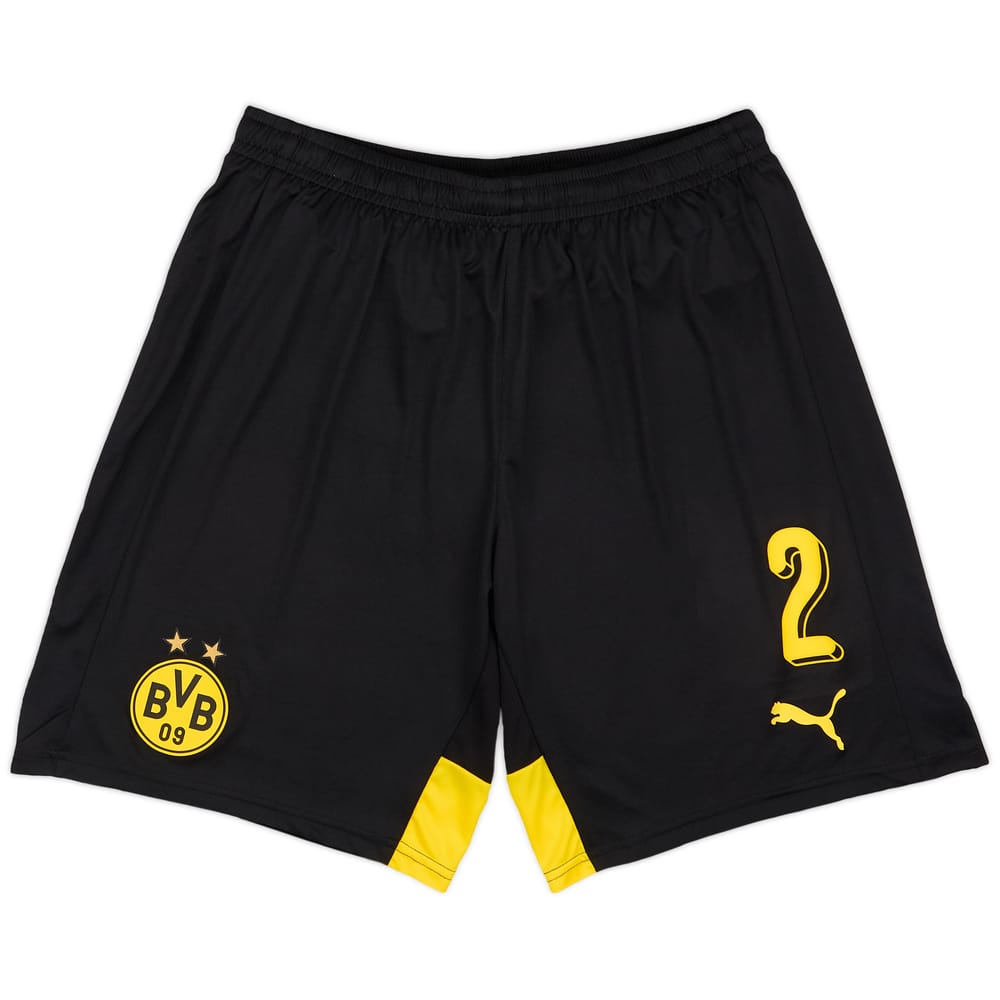 2015-16 Borussia Dortmund Player Issue Home Shorts # - 7/10