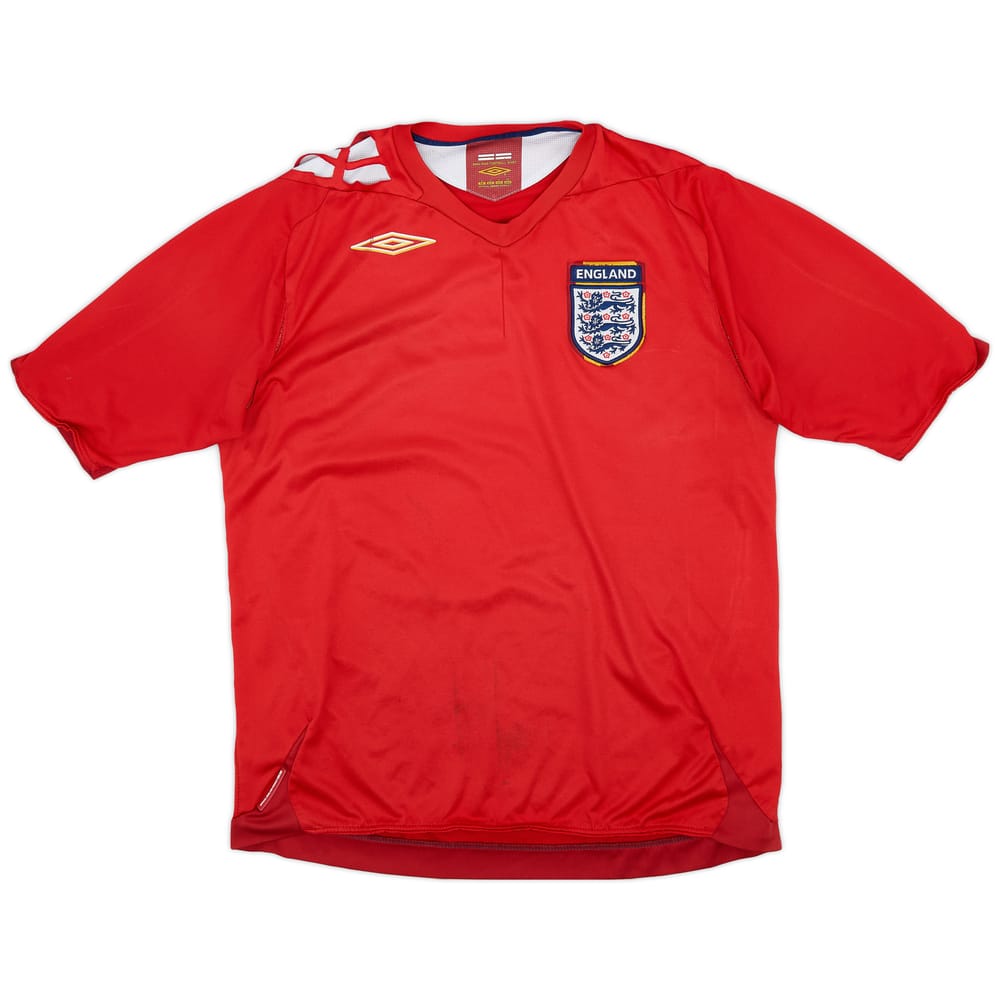 2006-08 England Away Shirt - 4/10 - (L)