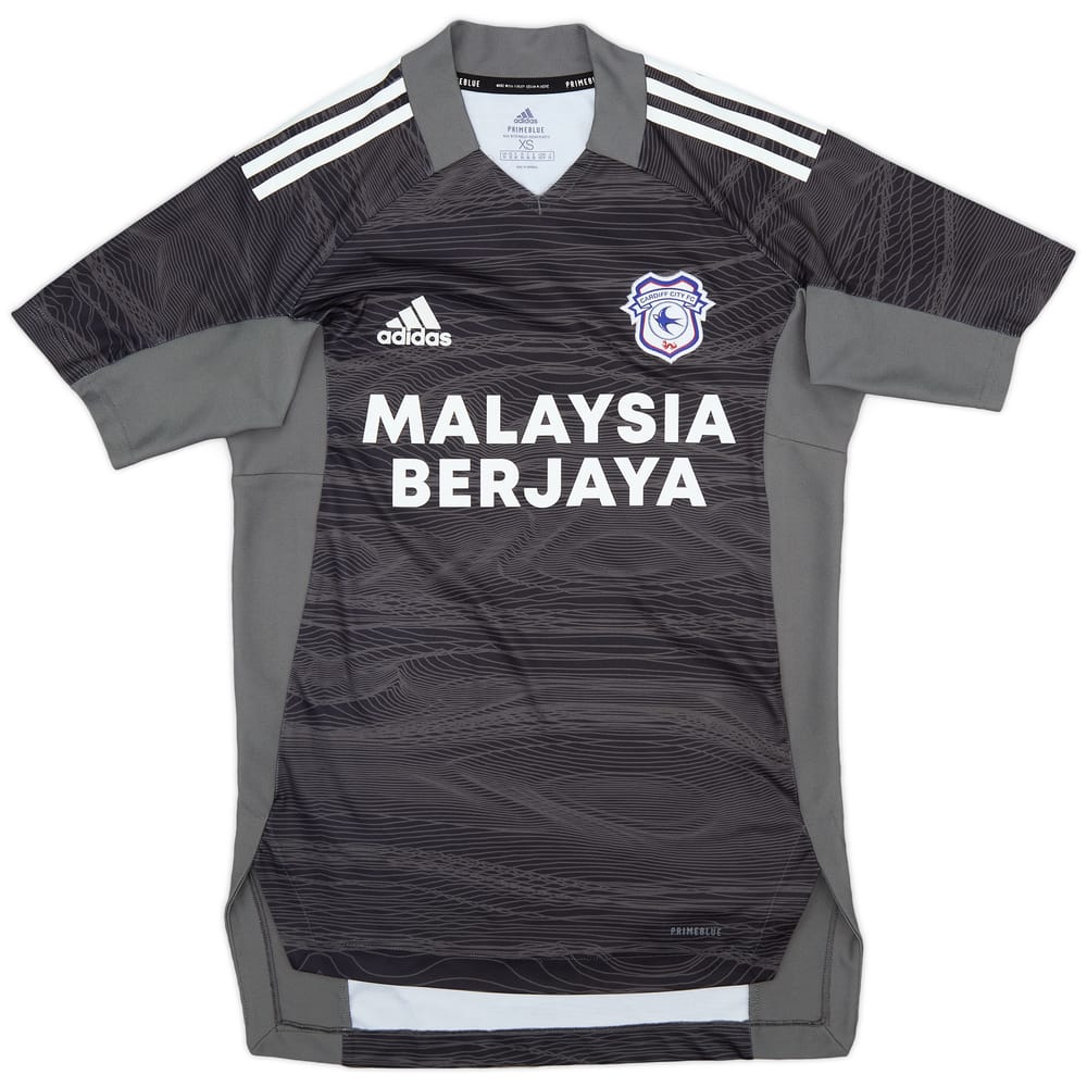 2021-22 Cardiff GK S/S Shirt - 8/10 - (XS)