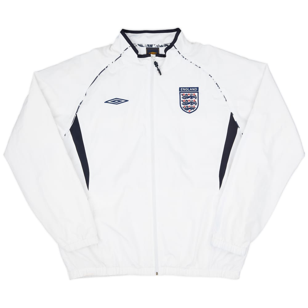 2007-08 England Umbro Track Jacket - 8/10 - (XXL)