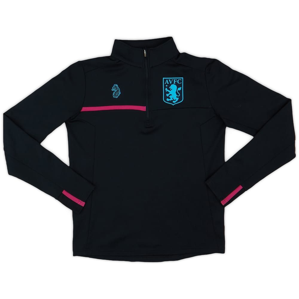 2018-19 Aston Villa Luke 1977 1/4 Zip Drill Top - 9/10 - (L.Boys)