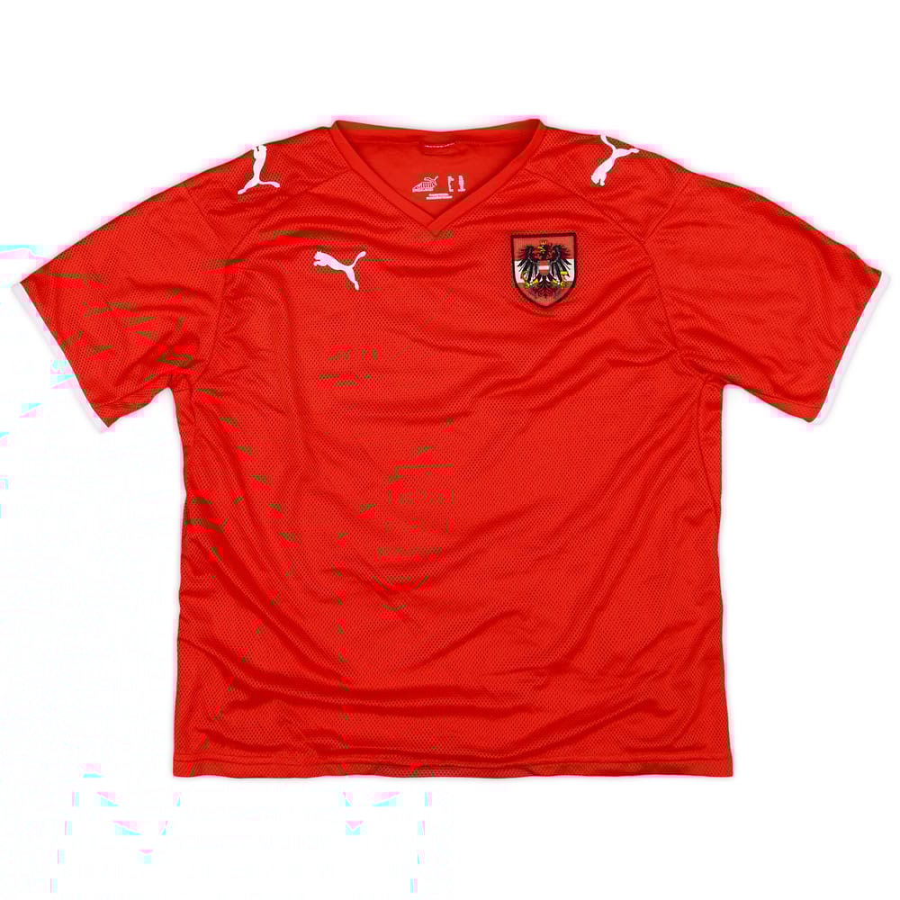 2008-09 Austria Home Shirt - 8/10 - (L.Boys)