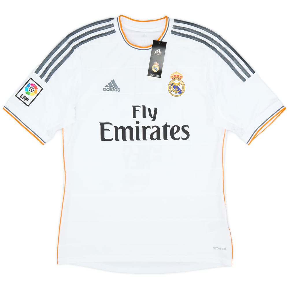 2013-14 Real Madrid 'Campeones Copa del Rey' Home Shirt (M)