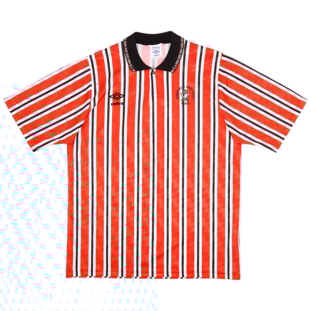 1990-92 Sheffield United Home Shirt - 9/10 - (M)