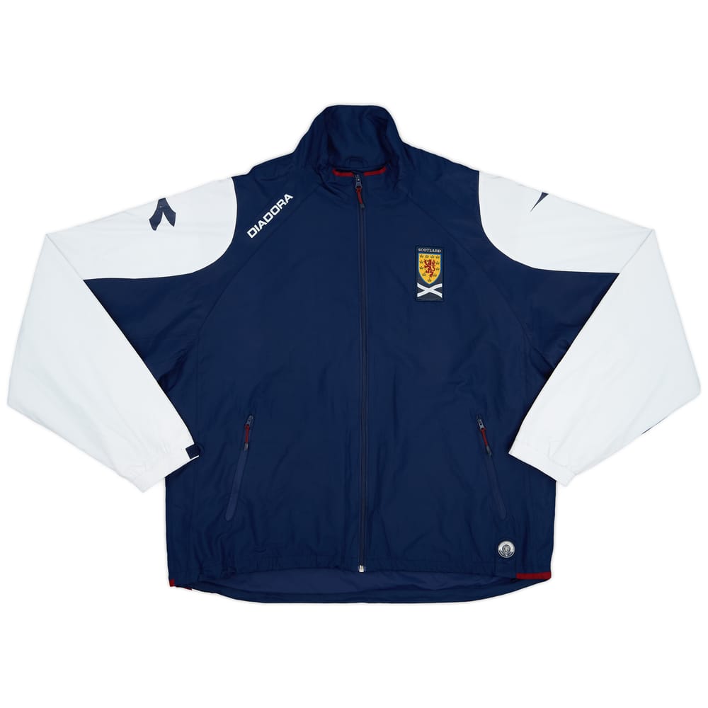 2005-06 Scotland Diadora Rain Jacket - 7/10 - (XXL)