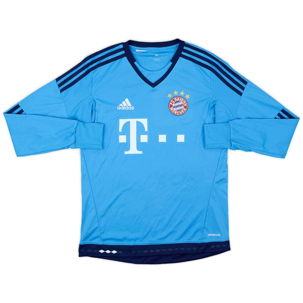 2015-16 Bayern Munich GK Shirt - 9/10 - (XL.Boys)
