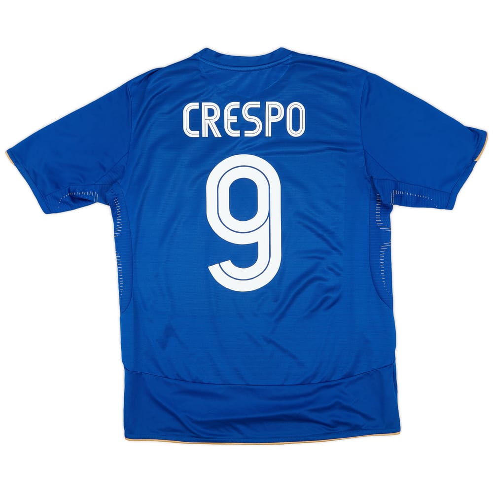 2005-06 Chelsea Centenary Home Shirt Crespo #9 - 6/10 - (L)