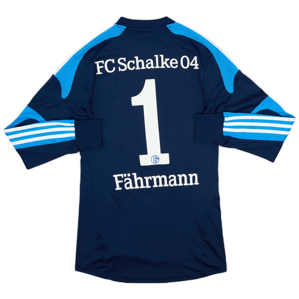 2013-14 Schalke GK Shirt Fahrmann #1 - 7/10 - (S)